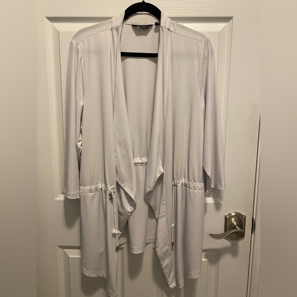 Susan Graver Soft White Women's Jacket - Picture 1 of 7